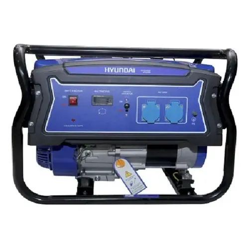 GENERADOR GASOLINA 2/2.2KW/KVA PARTIDA MANUAL MONOF.ABIERTO HYUNDAI(82HYG3050