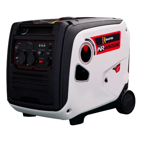 Generador Portátil Inverter Krafter 4kW 220V con Autonomía 12h y Control Remoto