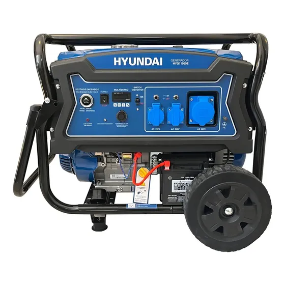 Generador Eléctrico Hyundai Bencinero Partida Eléctrica 8282HYG11050E